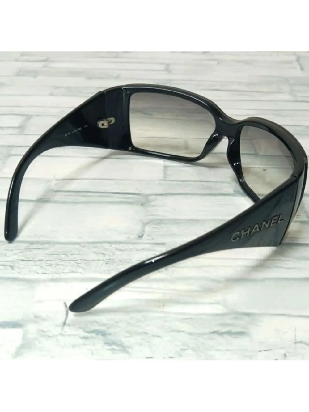 Chanel Sunglasses Black Square Eyewear